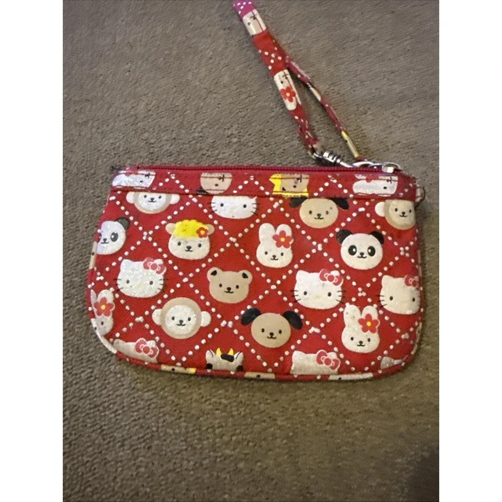 Sanrio Hello Kitty Wristlet Tech Wallet Cosmetic Bag (Lexi)